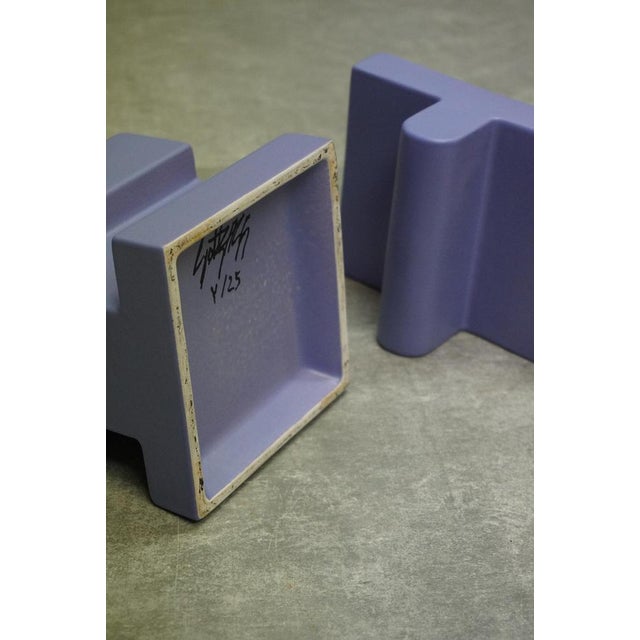 Yantra Y25 Vase in Periwinkle from Ettore Sottsass, 1969 For Sale - Image 6 of 7