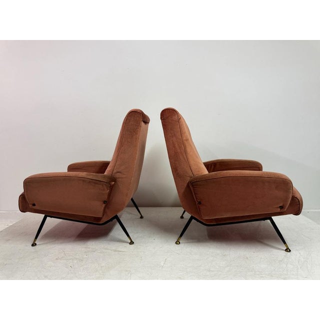 Italian Armchairs, 1960s, Set of 2 For Sale - Image 10 of 17