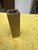 Contemporary 1970s Solid Brass Minimalist Rectangular Vase For Sale - Image 3 of 7