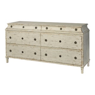 Tara Shaw for Century Furniture Alexandre Ii Dresser-Swed. Scraped Bone For Sale