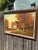 1960s Large Vintage Autumn Watermill Oil Painting, Signed Robert More For Sale - Image 5 of 8