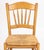 Late 20th Century French Provincial Style Beech Side Chairs, 3 For Sale - Image 5 of 5