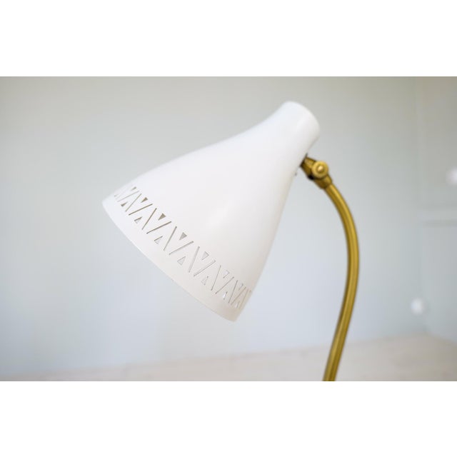 Metal Mid-Century Swedish Adjustable Table Lamp from Böhlmarks, 1940s For Sale - Image 7 of 15