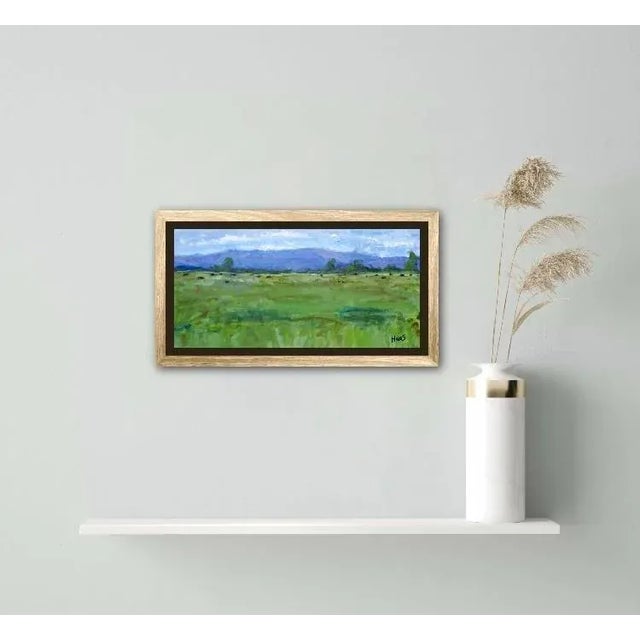 Contemporary Nevada Contemporary Impressionist Style Landscape Oil Painting For Sale - Image 3 of 9