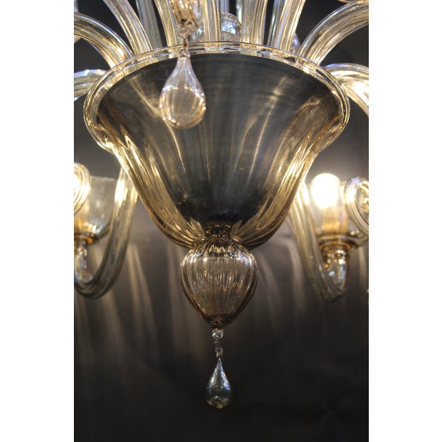 Murano Chandelier from Venini, 1920s For Sale - Image 9 of 14