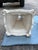 White Late 20th Century Large Blanc De Chine Crackle Glazed Terracotta Female Figure on Pedestal For Sale - Image 8 of 11