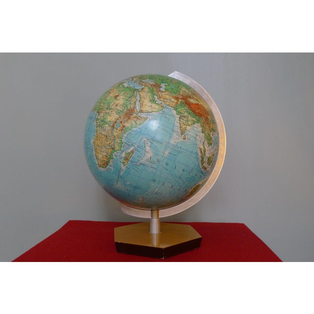 Vintage Topographical Globe by Ernst Kremling for JRO-Verlag For Sale - Image 6 of 13