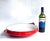 1960s Dansk Kobenstyle Red Enamel Paella Pan Designed by Jens Quistgaard For Sale In Miami - Image 6 of 12