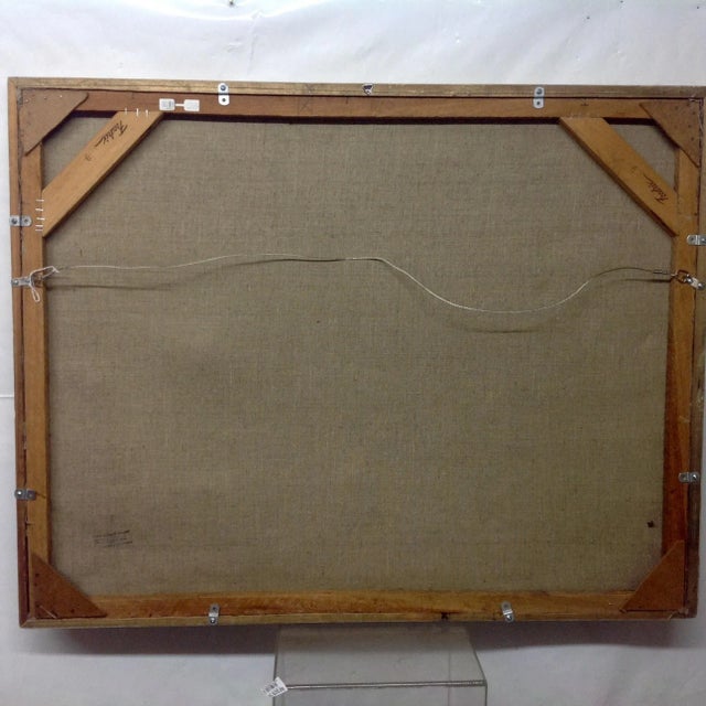 Vintage Gypsy Woman Oil Painting For Sale In Dallas - Image 6 of 10