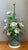 Vintage Hand Painted Tole Bouquet Lamp For Sale In West Palm - Image 6 of 12