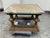Geometric Marble Table Top + Turned Stone Leg Coffee Table For Sale In San Francisco - Image 6 of 12