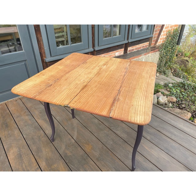 Antique Folding Table, 1890s For Sale - Image 12 of 16