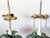 Vintage Hollywood Regency Italian Palm Tree Tole Lamps, a Pair For Sale - Image 13 of 16