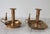 Vintage Brass Chamberstick Candle Holders W/ Snuffers - A Pair For Sale - Image 4 of 9