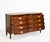 Mid 20th Century Mid Century Federal Style Mahogany Serpentine Triple Dresser by Dixie For Sale - Image 5 of 12