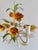 Vintage Tole Tulip Chandelier in Orange and Yellow Painted Steel, 1960s For Sale - Image 4 of 18