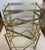 Maison Jansen French Neoclassical Style Nesting Bar Carts With Glass Shelves, Maison Jansen For Sale - Image 4 of 17