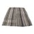 Vintage Handwoven Anatolian Flat-Weave Kilim Rug in Charcoal, Cream For Sale