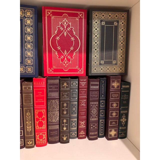 Vintage Franklin Library Classic Book Collection – Decorative Literary Library Set Create the look of a timeless library...