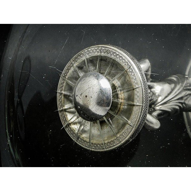 19th Century Austro-Hungarian Silver Fruit Platter For Sale - Image 11 of 13