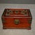 Rosewood Jewelry Box With Brass Mounts & Jade Cabochons – Chinoiserie Decor For Sale - Image 10 of 10