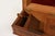 Antique French Sculpted Sewing Box in Oak, 1890s For Sale - Image 6 of 14