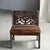 Mini Bench with Carved Backrest, 1980s For Sale - Image 11 of 18