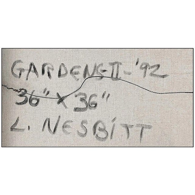 Lowell Nesbitt 1990s Gardens II, Lowell Nesbitt For Sale - Image 4 of 6