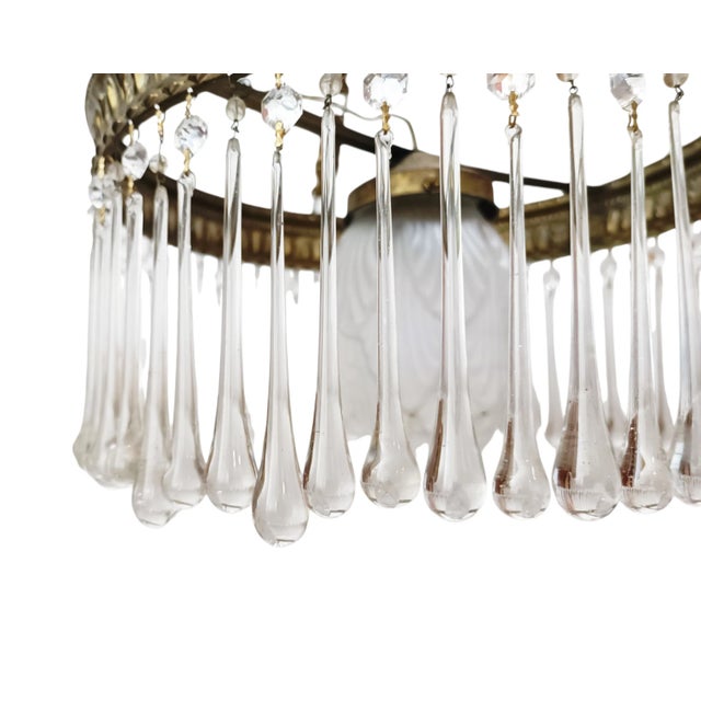 Gold Art Deco Lamp, 1920s For Sale - Image 8 of 9