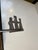 Metal Silver Bronze Wall Decor by Istvan Engel Tevan, Hungary, 1960s For Sale - Image 7 of 8