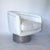 1970s White Leather & Chrome Swivel Chair Attributed to Milo Baughman For Sale - Image 5 of 8