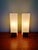 1960s Teak and Satin White Opaline Wall Lights by Louis Kalff for Philips, 1960s, Set of 2 For Sale - Image 5 of 15