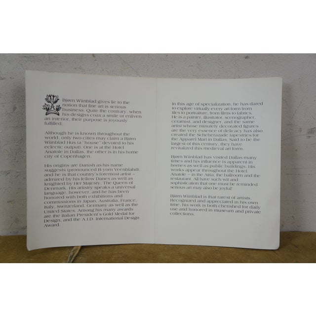 Late 20th Century 4 Danish Nymolle Bjorn Wiinblad Picnic in Denmark Salt Bone Trinket Dishes Compotes For Sale - Image 15 of 16