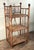 Wood Diminutive Antique Bamboo Etagere Small 3 Shelf Bookshelf For Sale - Image 7 of 11