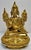 Gilded Seated Buddha on Stylized Lotus Base For Sale - Image 4 of 18