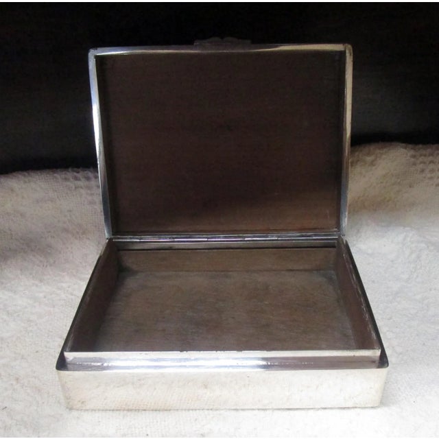 Sterling silver cigar box marked Hung Chong (or Cheong) & Co., silversmiths & retailers, Canton, China, circa 1860-1930....