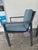 2010s Restoration Hardware Rhodes Aluminum Outdoor Dining Armchairs, Pair For Sale - Image 5 of 12