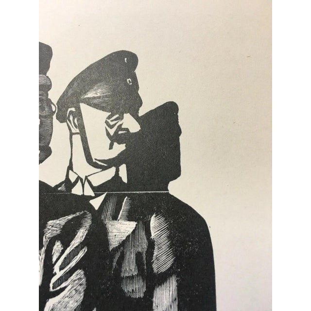 Black Karl Rössing, Where are the Leftists?, 1929, Lithograph For Sale - Image 8 of 13