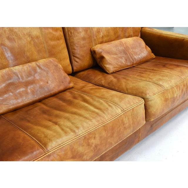 Arcon Sofas in Buffalo Leather by Marco Milisich, Italy, 1970s, Set of 2 For Sale - Image 15 of 18