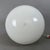Metal Large Vintage Sphere Table Lamp with Swirl Murano Glass and Brass Base, 1970s For Sale - Image 7 of 11
