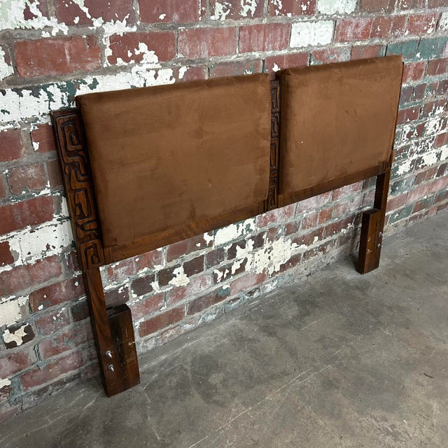 Brutalist Full Size Witco Style Headboard Brutalist For Sale - Image 3 of 11