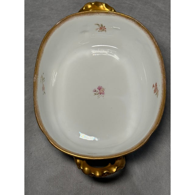 Hand-Painted Porcelain Bowl from Wessel Porzellanmanufaktur, 1900s For Sale - Image 3 of 11