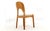 A lovely, original set of 4 authentic designer chairs from Denmark. Crafted from teak and featuring original upholstery,...