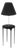 Pic Floor Lamp in Wood and Lacquered Steel by Christophe Perichon For Sale