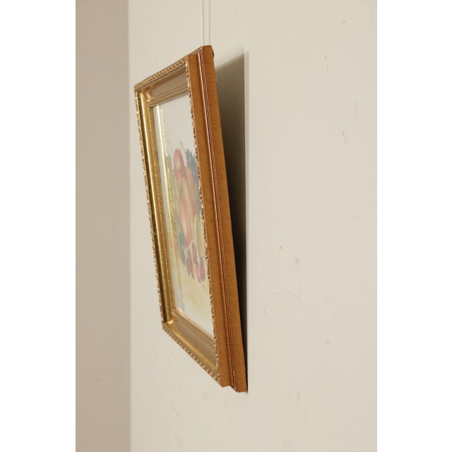 Linda Brubaker Fruit Theorem Painting on Velvet For Sale - Image 4 of 12