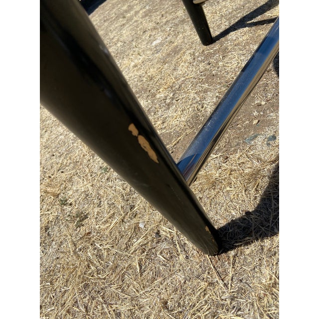 Vintage Space Age Design Chrome and Glass Atomic Coffee & Demilune Console Table For Sale - Image 18 of 18
