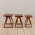 Mid-Century Modern Vintage Danish Nesting Tables in Teak by Johannes Andersen for CFC Silkeborg, 1960s, Set of 3 For Sale - Image 3 of 17