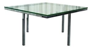 Tubular Coffee Table, 1970s