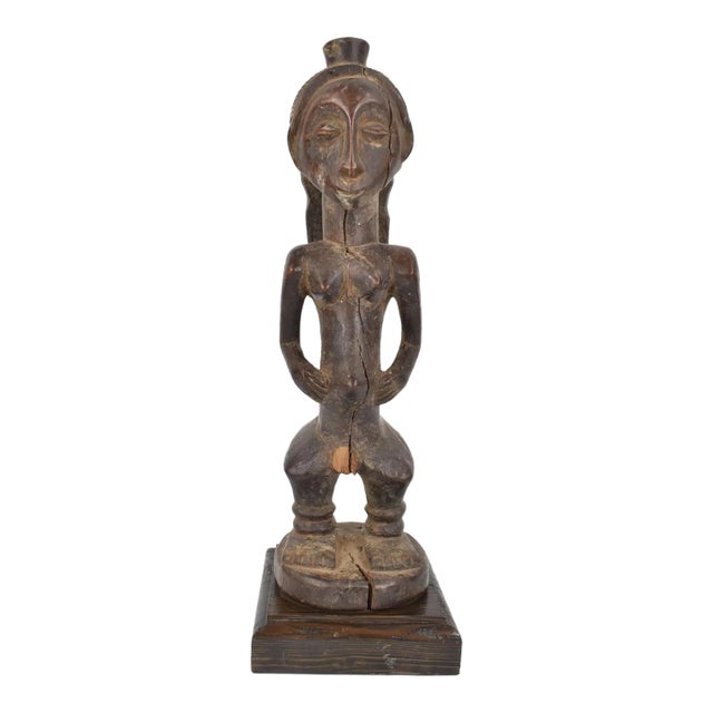 Early 20th Century Tabwa Male Figure For Sale