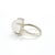 Tiffany & Co. Paloma Picasso Sugar Stacks Milky Quartz Sterling Silver Ring Size 6 For Sale In Miami - Image 6 of 8